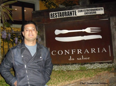 O Chef Jamesson Santos aporta no Confraria do Sabor‏